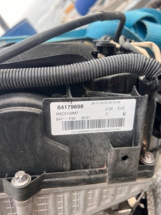 Motor BMW GT 2016 + Caja Cambio
