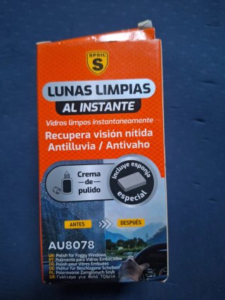 Kit de Pulido de Lunas y Cristales de Coche