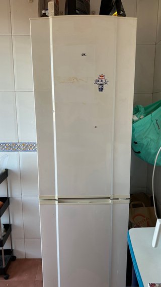 Frigorífico Combi OK Blanco con congelador