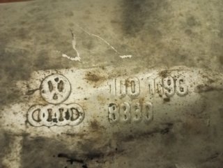 Tubo de escape Audi A3 1.9 TDI