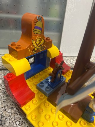 Lego Duplo Barco Pirata 10514 Bucky