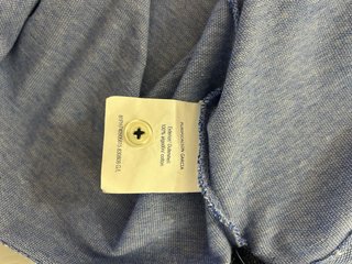 Polo Purificacion Garcia Talla L Hombre Azul