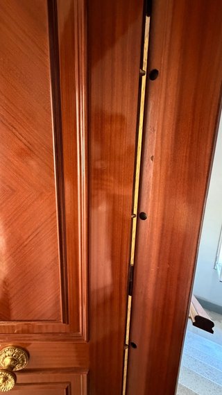 Puerta principal acorazada