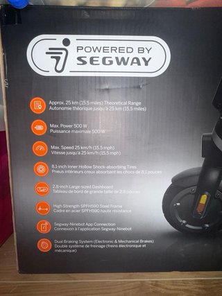 Patinete Eléctrico Segway Ninebot E2 Plus