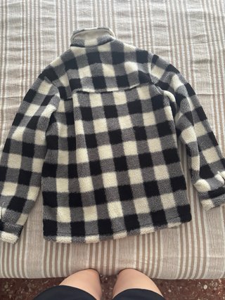 Chaqueta Zara pelo cuadros M