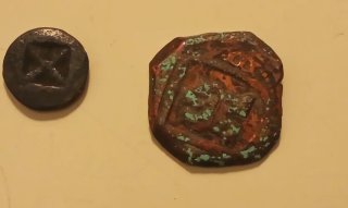Lote de 3 monedas antiguas