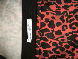Saia Zara Estampada Animal Print Tamanho S