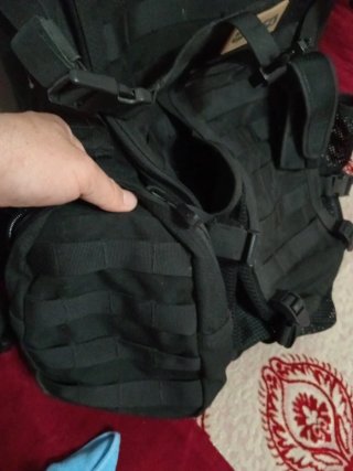 Mochila Táctica Militar Mil-Tec Negra