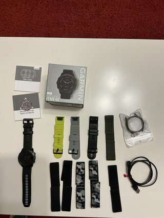 Garmin Fenix 6X Zafiro Negro