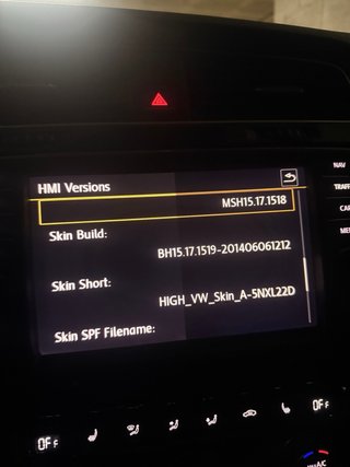 Pantalla VW 8 pulgadas MIB2