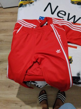 Chándal Adidas Rojo y Blanco