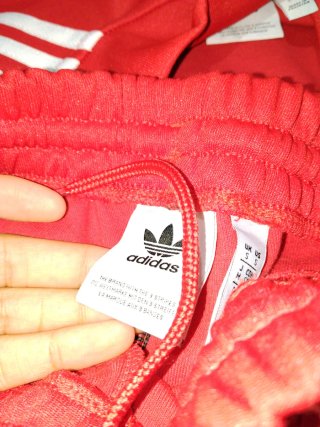 Chándal Adidas Rojo y Blanco