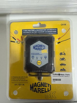 Cargador Batería Magneti Marelli BK 6V/12V 1A