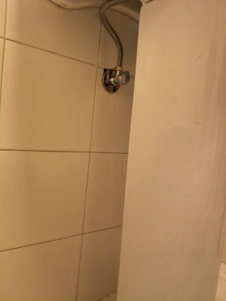 Lavabo de porcelana blanco