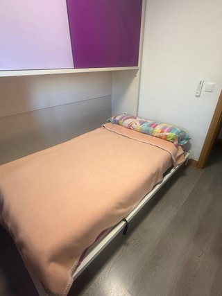 Habitación juvenil completa morada