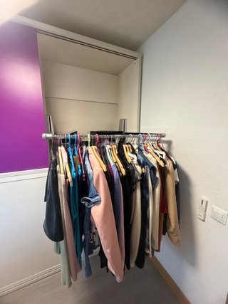 Habitación juvenil completa morada