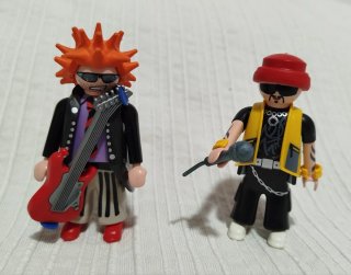 Figuras Playmobil Rockeros