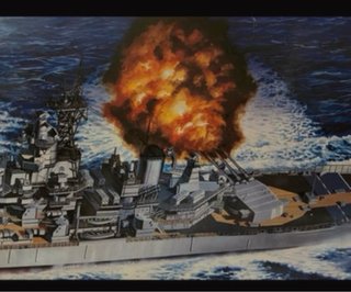 Maqueta Acorazado Iowa WWII