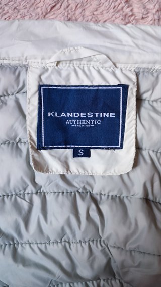 Chaleco Acolchado Klandestine - Talla S - NUEVO