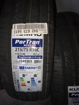 Neumáticos Kumho PorTran KC53 215/75 R16C
