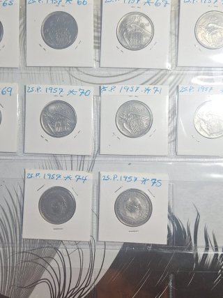 Colección 25 Pesetas 1957