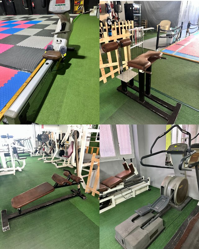 Lote Completo Maquinaria de Gimnasio Profesional