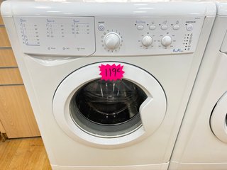 GARANTIA. LAVADORA INDESIT 6 KILOS 1000 A++