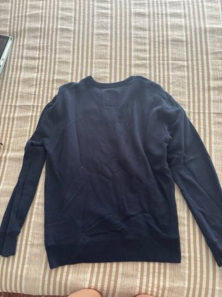 Jersey Hollister Hombre Azul Marino Talla M