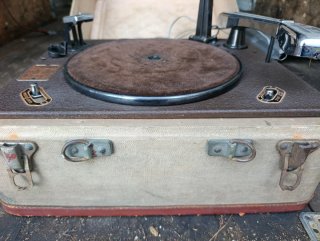 Giradischi portatile vintage retrò