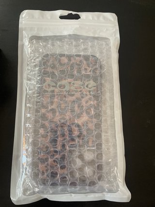 Funda iPhone 12 con soporte leopardo