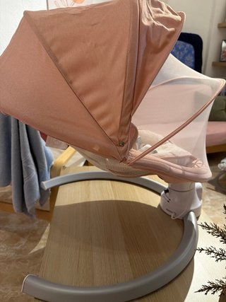 Hamaca Mecedora Eléctrica Bebé Rosa