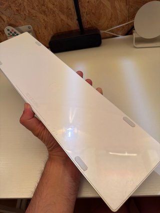 Teclado Apple Español Plata/Blanco