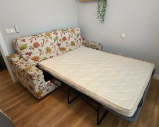 Sofá cama 135 apertura italiana diseño y Fabr. ESP