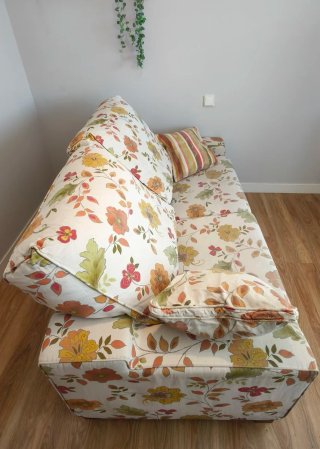 Sofá cama 135 apertura italiana diseño y Fabr. ESP