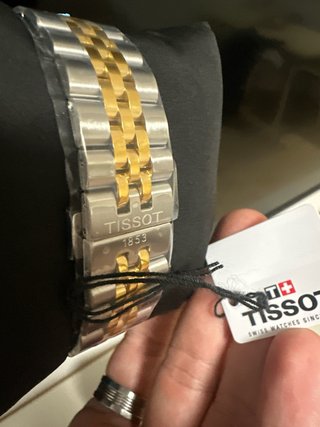 Tissot Ballade Quartz 40mm Oro y Plata NUEVO