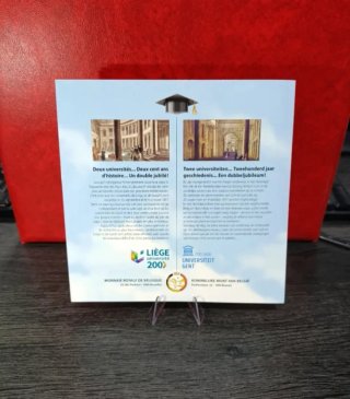 Set 2 conmemorativas + 8 valores Bélgica año 2017