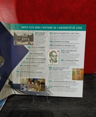 Set 2 conmemorativas + 8 valores Bélgica año 2017