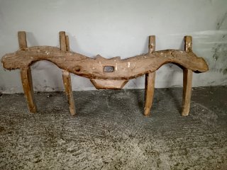 2 Yugos de madera para Carro