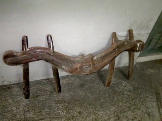 2 Yugos de madera para Carro