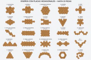 Paneles Madera Hexagonales Decorativos