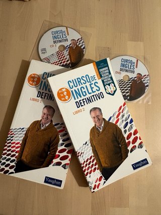 Curso de Inglés Vaughan Libros 1 y 2 + CDs