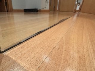 Espejo 80x100 con aplique plateado