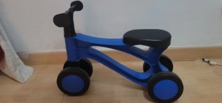 Bicicleta infantil azul 3 ruedas