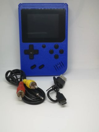 Consola Retro 400 Juegos Azul