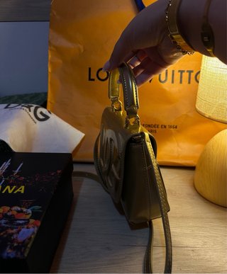 Borsa Dolce & Gabbana Dorata Donna