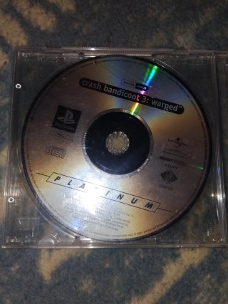 Crash Bandicoot 3 sin carátula ni manual