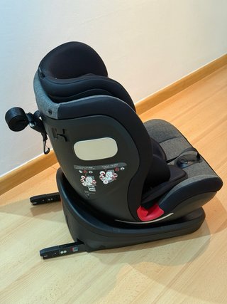 Silla coche BeCool Pivot 360 Giratoria