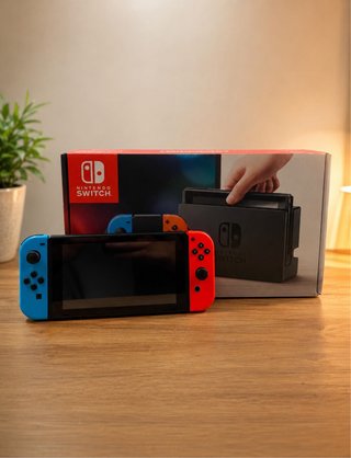 Nintendo Switch Azul/Roja con caja original