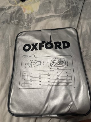 Funda Moto Oxford Aquatex Top Box M Nueva