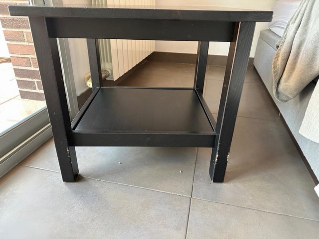 2 Mesitas IKEA HEMNES Negras